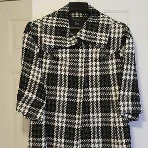 Black and white Jacket